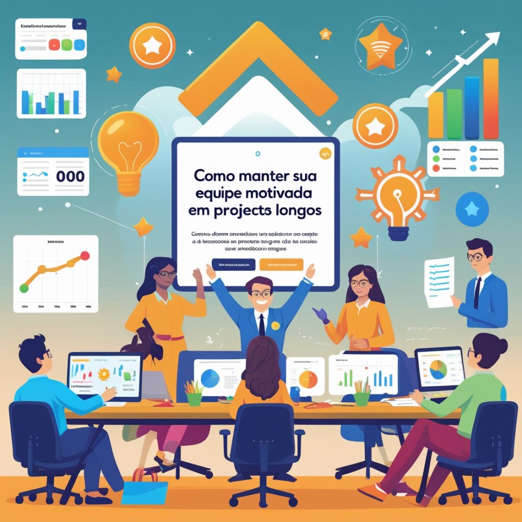 Como Manter Sua Equipe Motivada e Engajada em Projetos Longos